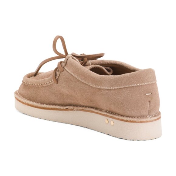 NEW Beeks Towhee Leather Booties Stone for women 1065mn - Picture 9 of 12